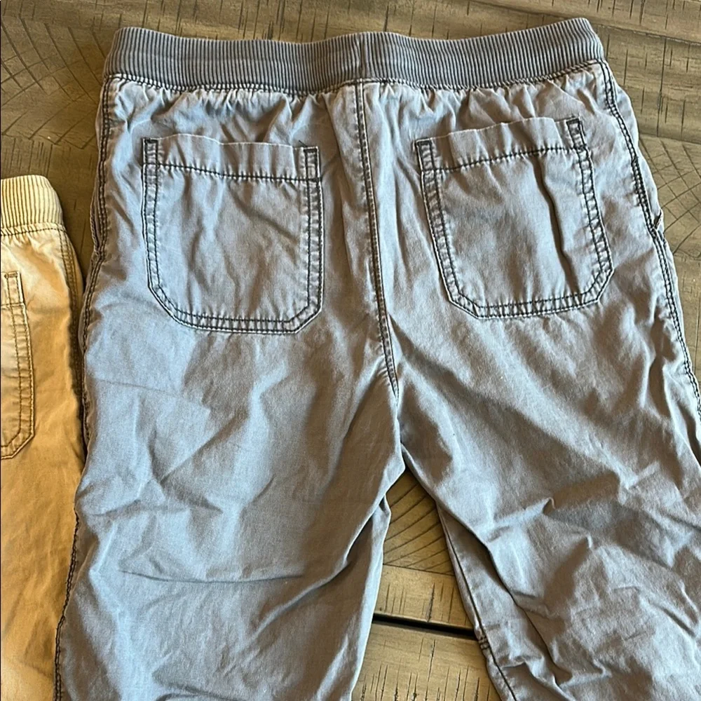 BUNDLE-  Carter's Kids Casual drawstring pants in Khaki and Gray cotton